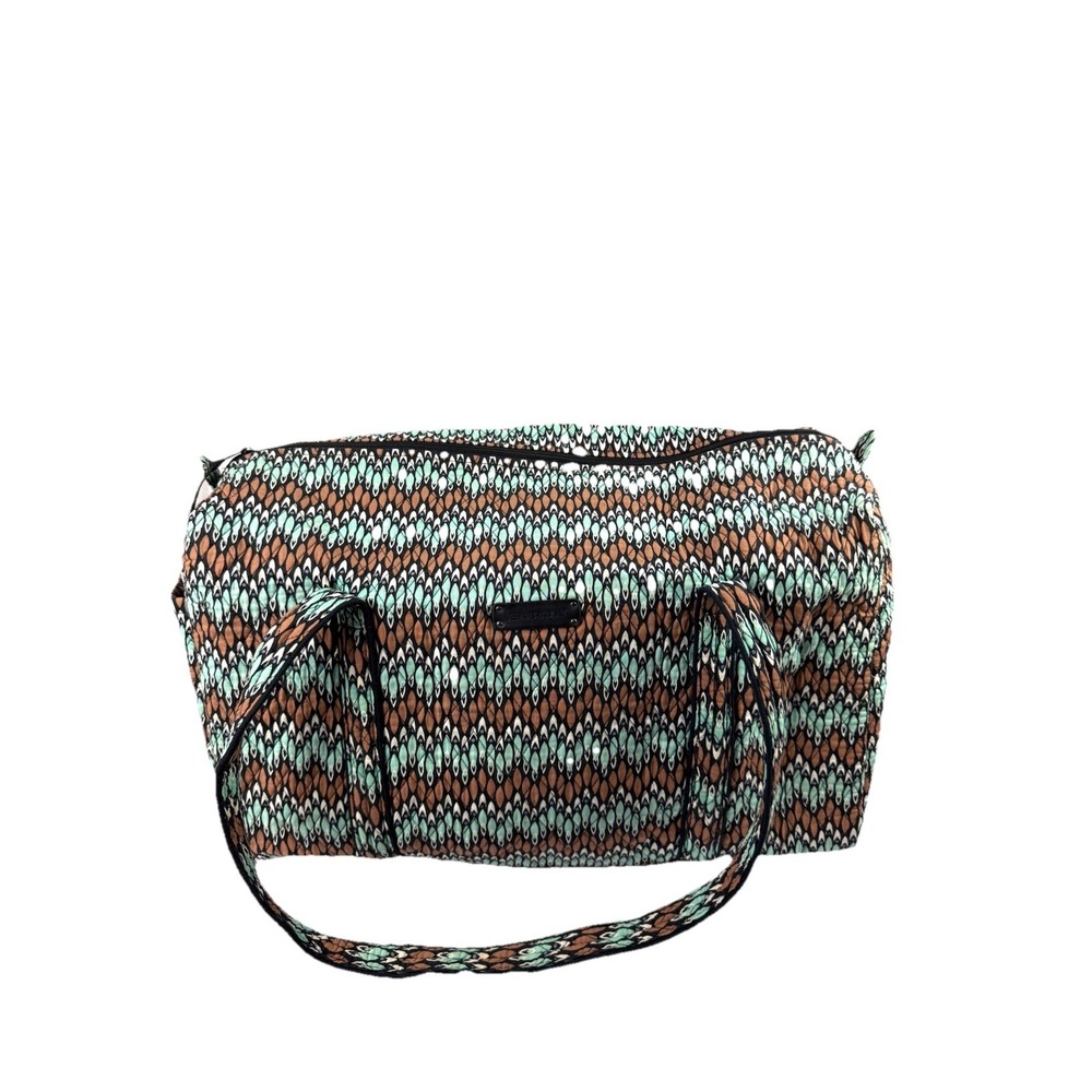 Vera Bradley Duffle Bag Sierra Stream Extra Large Handbag Travel Retired Pattern